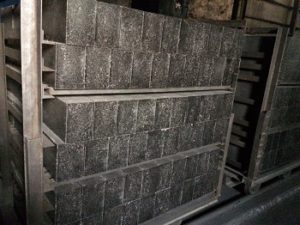 Silicon carbide bricks