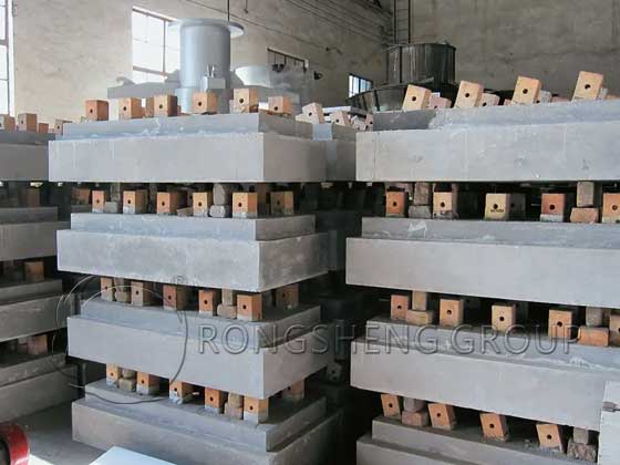 Precast Shapes with Refractory Anchor Bricks for Heating Furnace Top