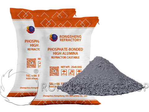 Phosphate Bonded High Alumina Castables from RS Factory