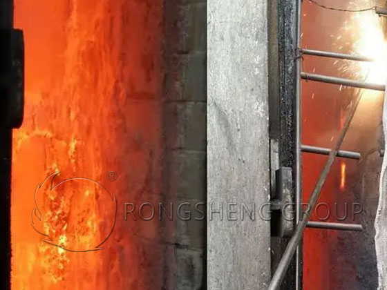 Hot Repair of Coke Oven Lining